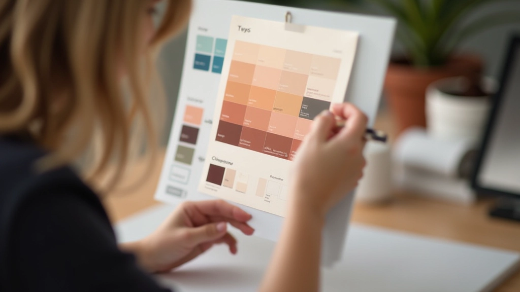 Barevné schéma e-shopu